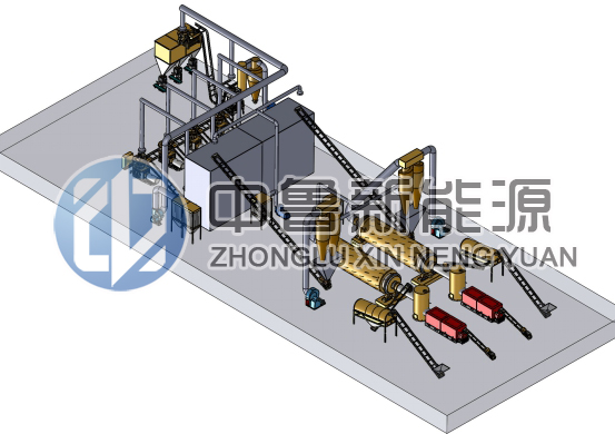 新西兰生物质燃料颗粒生产线